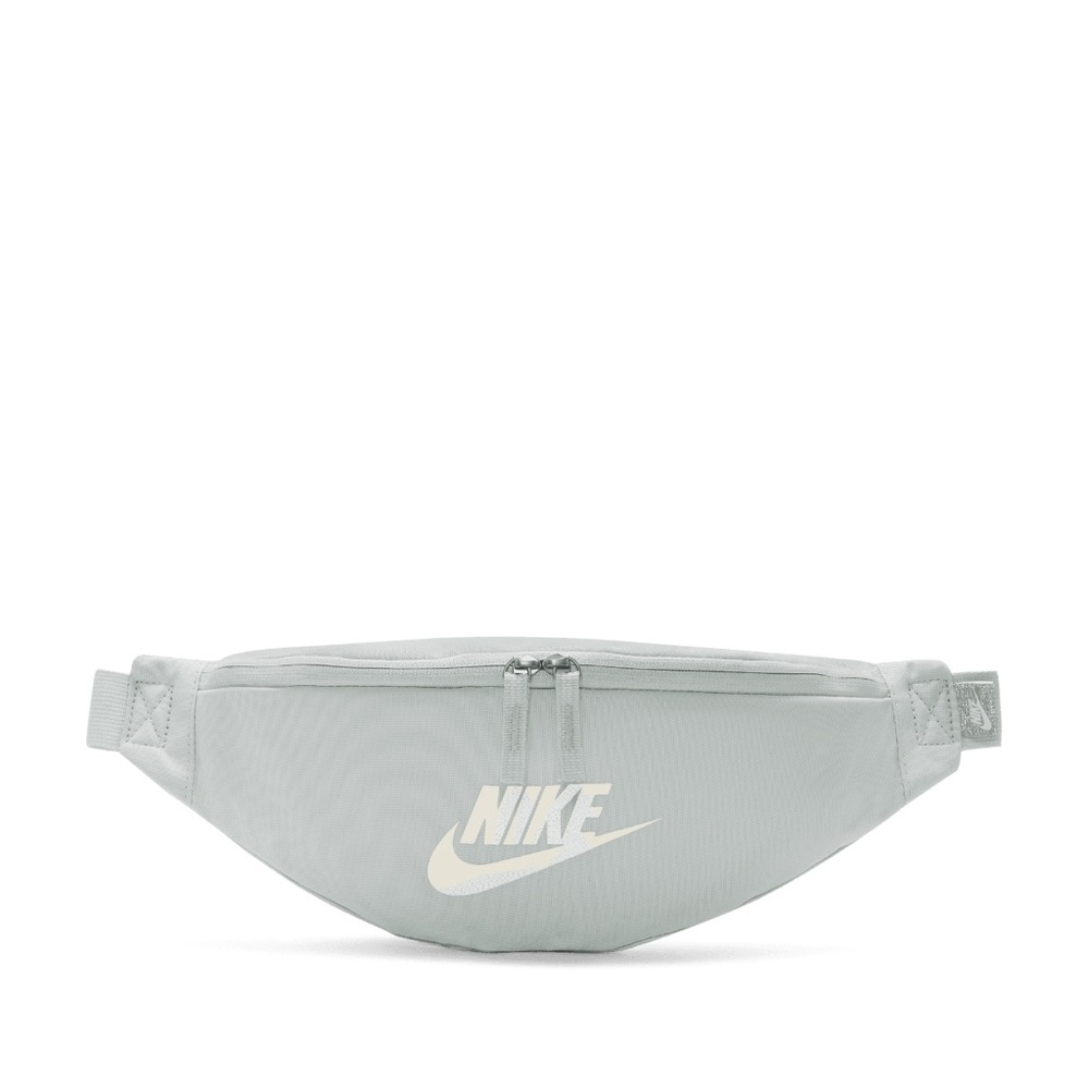 Nike Heritage Waistpack 3L Light Silver Belt Bag Fanny Pack - Picture 2 of 8